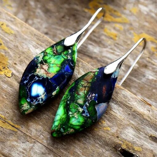Rhea Jasper Earrings