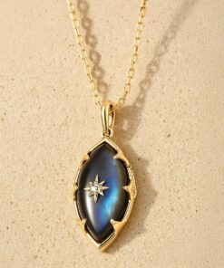 Labradorite 'Northern Star' Pendant - Éclat Boréal