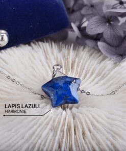 Lapis Lazuli Star Pendant - Handmade Jewellery Australia