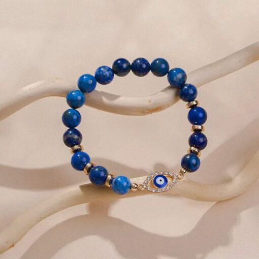 Truthful Gaze Lapis Lazuli Bracelet