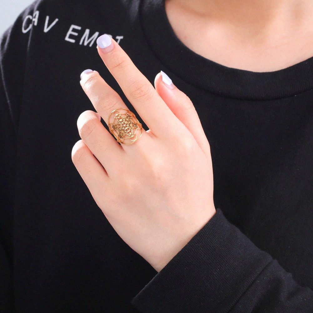 Adjustable Metatron Ring