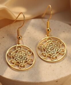 Metatron Earrings - Spiritual and Mystical Jewelry
