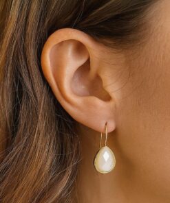 Mother of Pearl Drop Earrings