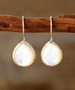 Mother of Pearl Drop Earrings