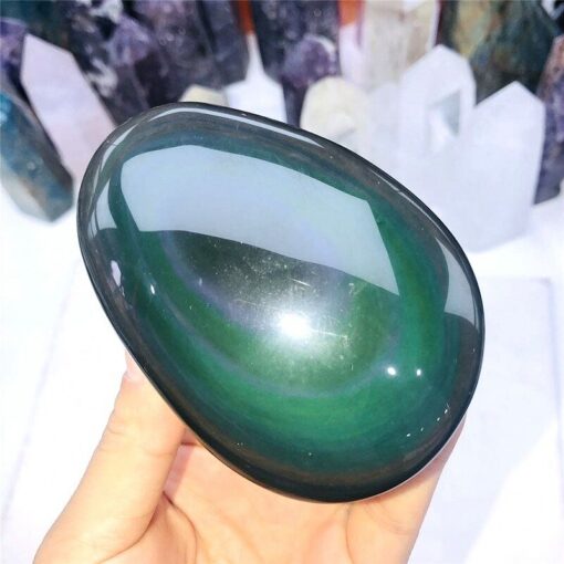 Obsidian Eye of the Sky Stone - Protection Shield