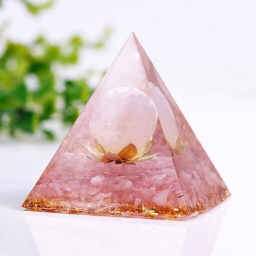 Rose Quartz Heart Opening Orgonite