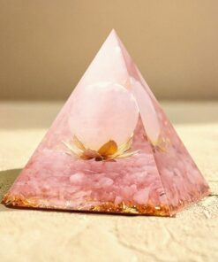 Rose Quartz Heart Opening Orgonite