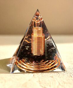 Orgonite "Amplified Energy Protection" in Obsidian