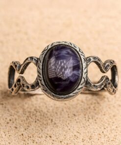 Adjustable "Storm Spark" Ring in Pietersite