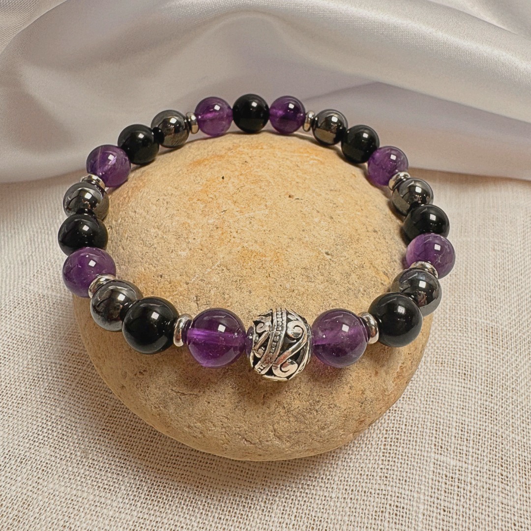 Premium "Emotional Shield" Bracelet in Natural Stones