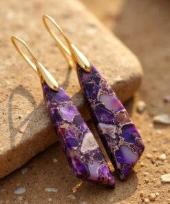 Natural Stone Earrings