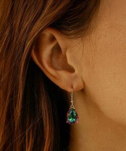 Rainbow Mystic Topaz Earrings