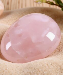 Rose Quartz 'Calm Heart' Stone - Natural Healing Crystal