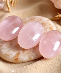 Rose Quartz 'Calm Heart' Stone - Natural Healing Crystal