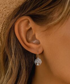 Silver Tree of Life Earrings