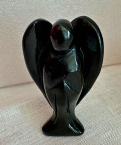 Natural Stone 'Guardian Angel' Statuette