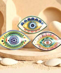 Spiritual Guardian – Ceramic "Evil Eye" Decoration
