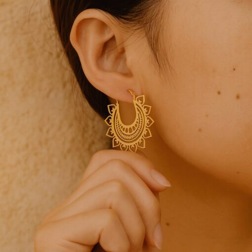 Sundari Earrings - Elegant Handmade Design