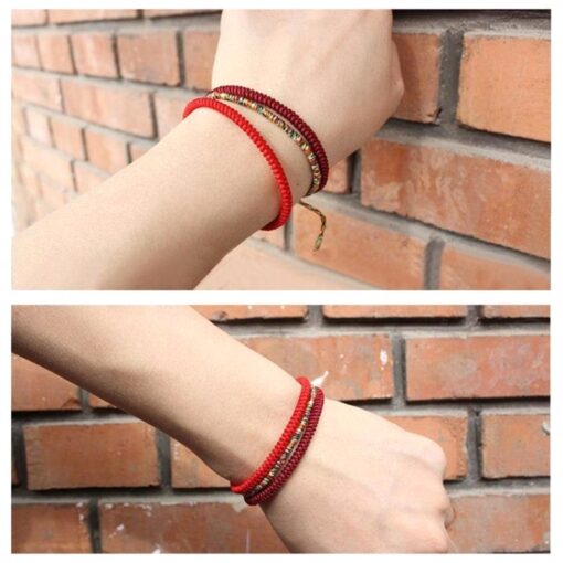 Tibetan "Lucky Charm" Bracelet Trio