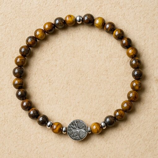 Confidence & Security Bracelet in Tiger Eye