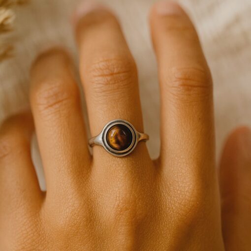 Aura Tiger's Eye Ring