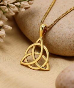 Triquetra Pendant in Stainless Steel