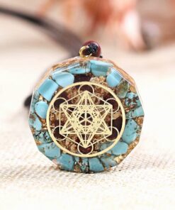 Natural Stone Orgonite Pendants
