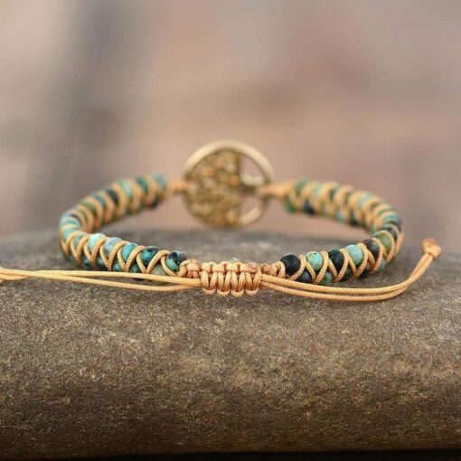 Eternal Life Bracelet in African Turquoise