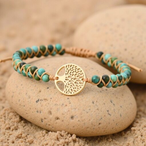 Eternal Life Bracelet in African Turquoise