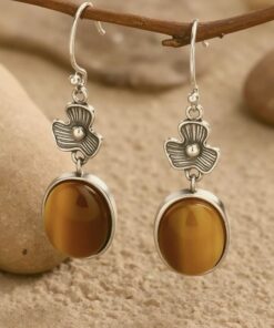 Radiant Confidence Tiger Eye Earrings