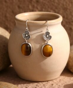 Radiant Confidence Tiger Eye Earrings