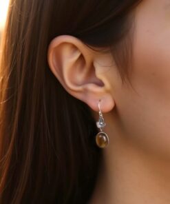 Radiant Confidence Tiger Eye Earrings