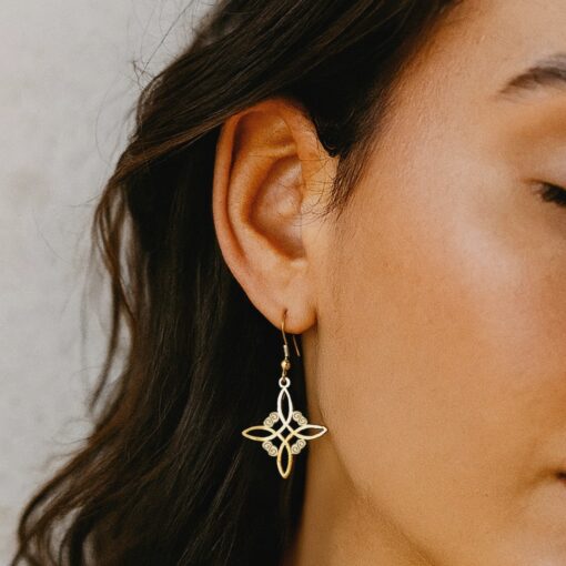 Enchanting Protection Witch Knot Earrings
