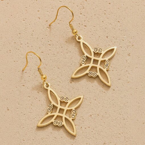 Enchanting Protection Witch Knot Earrings