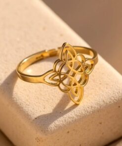 Eternal Protection Adjustable Ring - Witch Knot